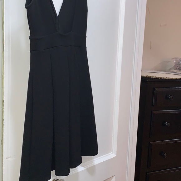 Open back black Aqua skater dress small bloomingdales - Picture 7 of 7